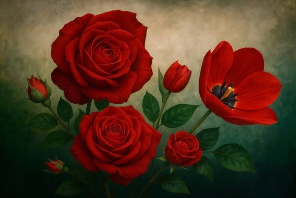 Verlangen in rood – rode rozen als kunstwerk