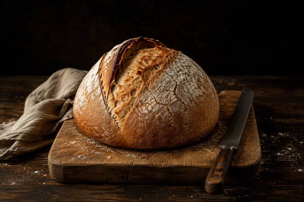 Ambachtelijk brood – puur en rustiek stilleven