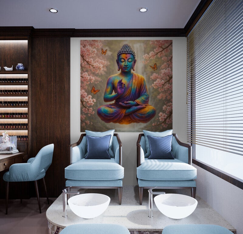 Schilderij in kapsalon of beautysalon