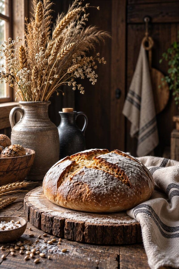 Rustic Bread – landelijk brood stilleven