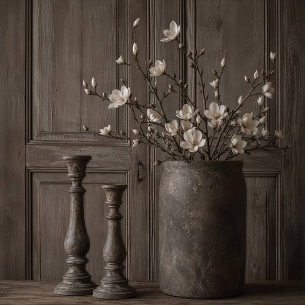 Magnolia in Bloei – magnolia schilderij landelijk sober wonen