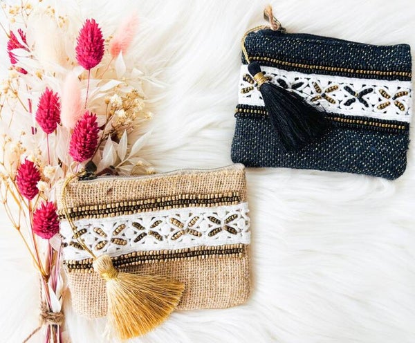 Portes-monnaies perles