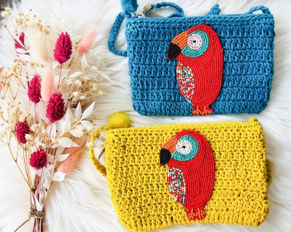 Sacs enfants perroquet