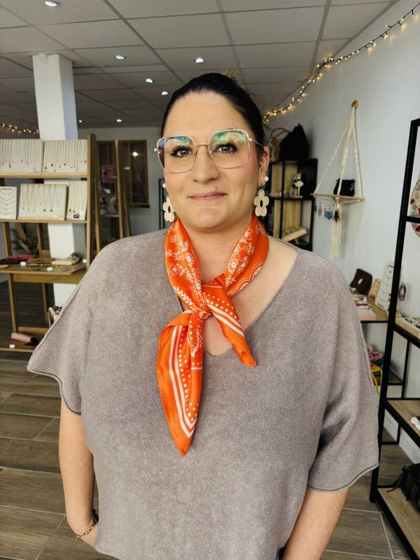 Foulard colorés