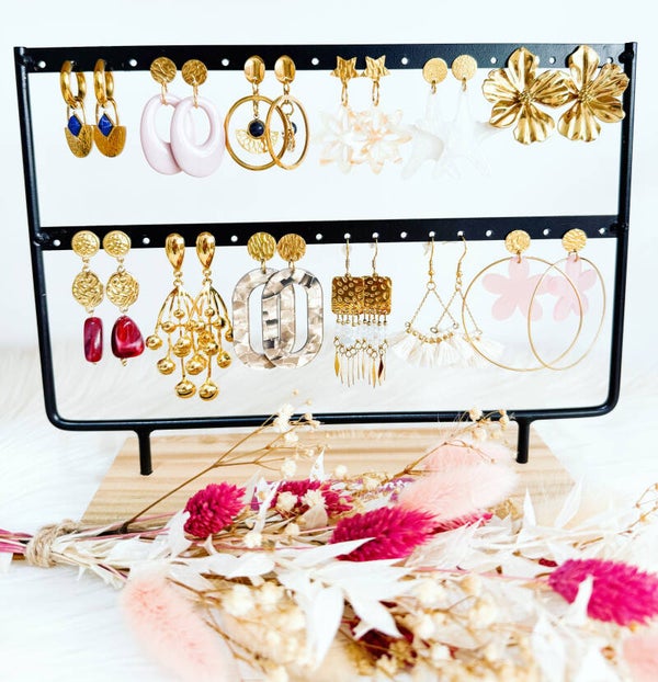 Boucles d'oreilles dorés