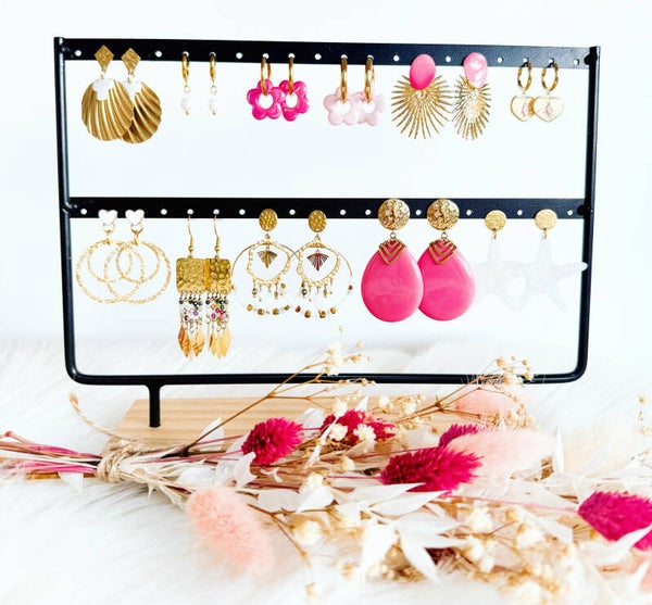 Boucles d'oreilles dorés