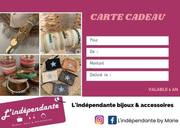 Carte cadeau