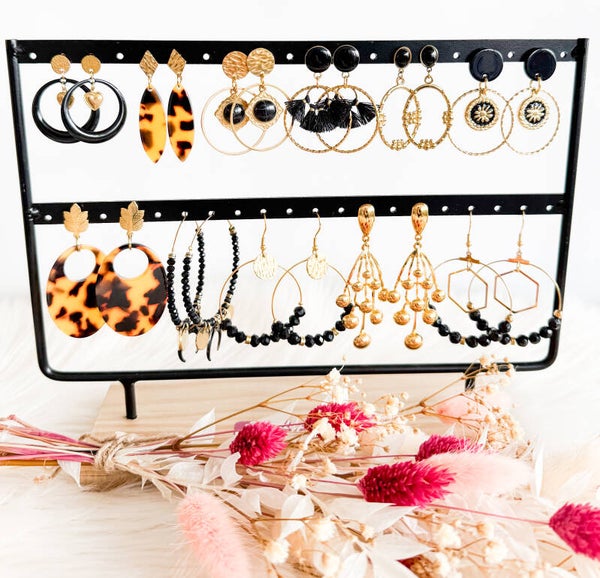 Boucles d'oreilles dorés