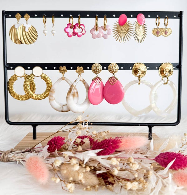 Boucles d'oreilles dorés