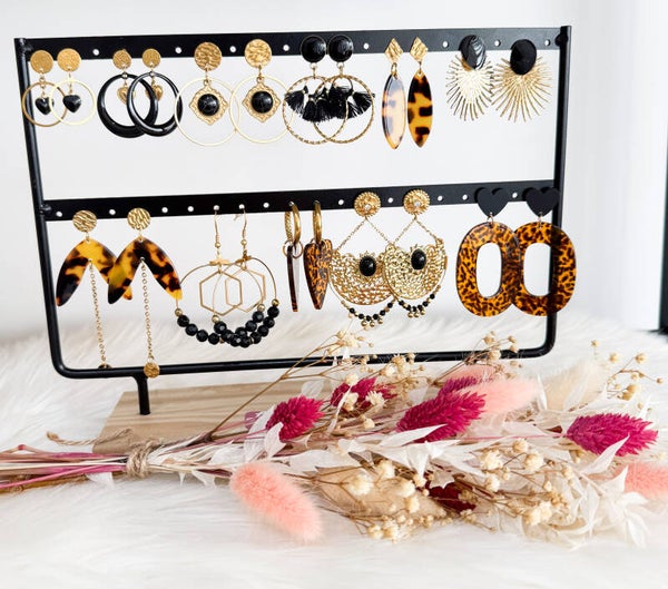 Boucles d'oreilles dorés