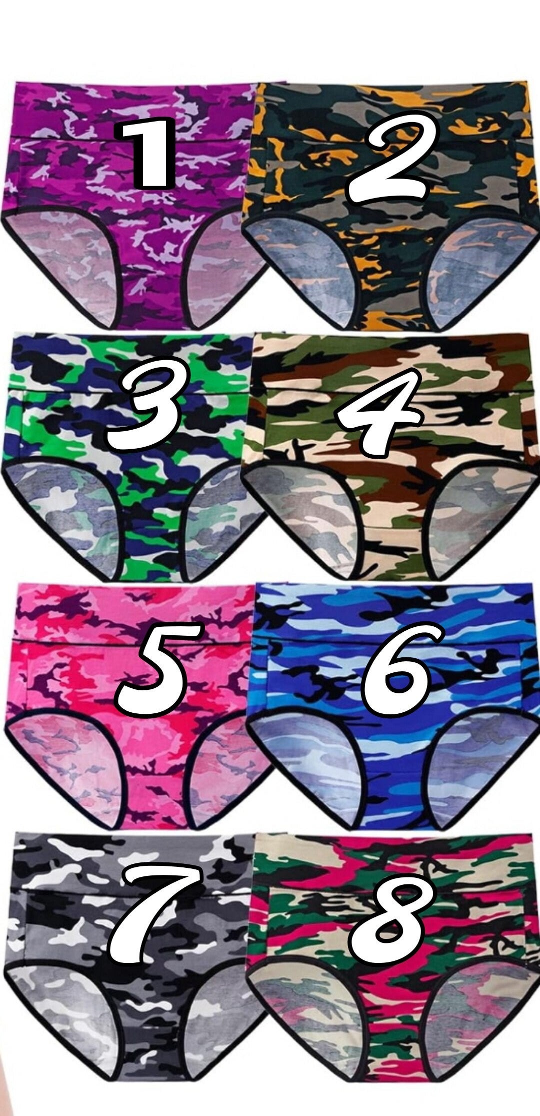 MAMA-Höschen getragen Tarnmuster Nr 5