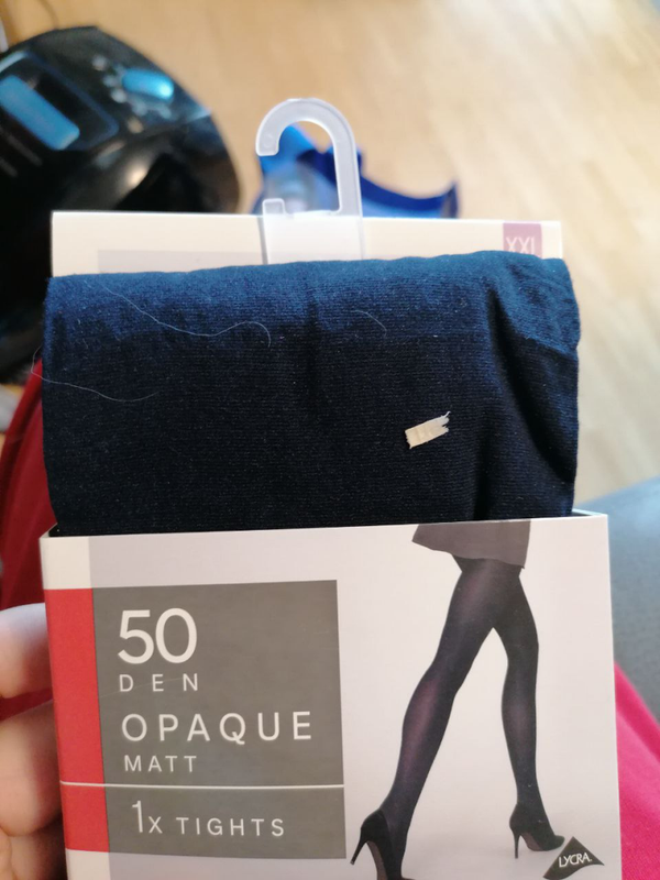 Feinstrumpfhose Blau DEN 50