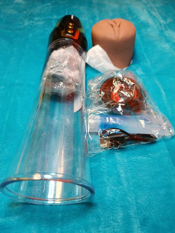 Deluxe Penispumpe mit Pussyaufsatz unbenutzt in OVP