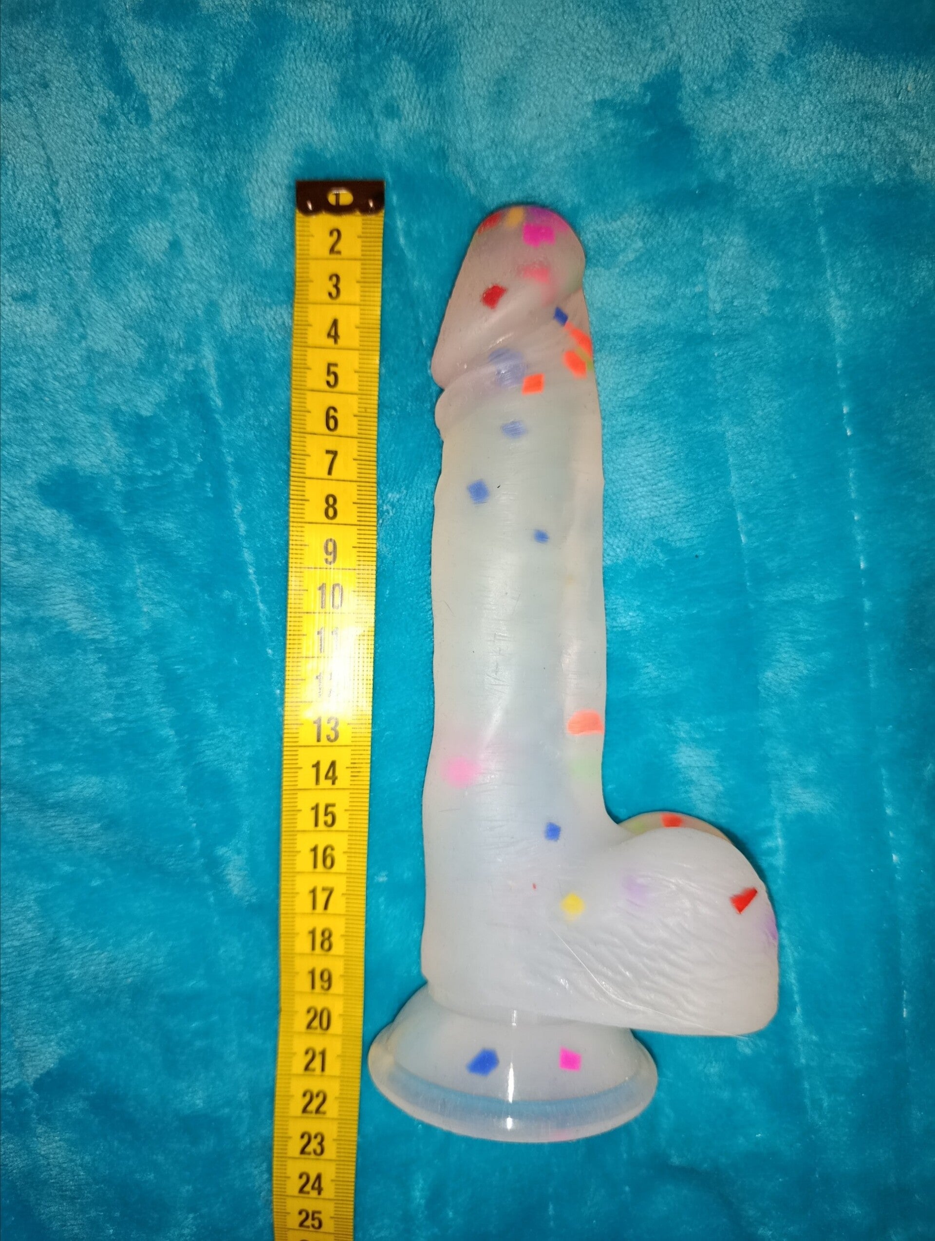 Glitzer Konfetti Dildo