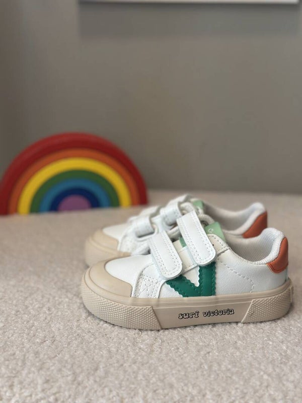 Sneakers in pelle "VICTORIA"