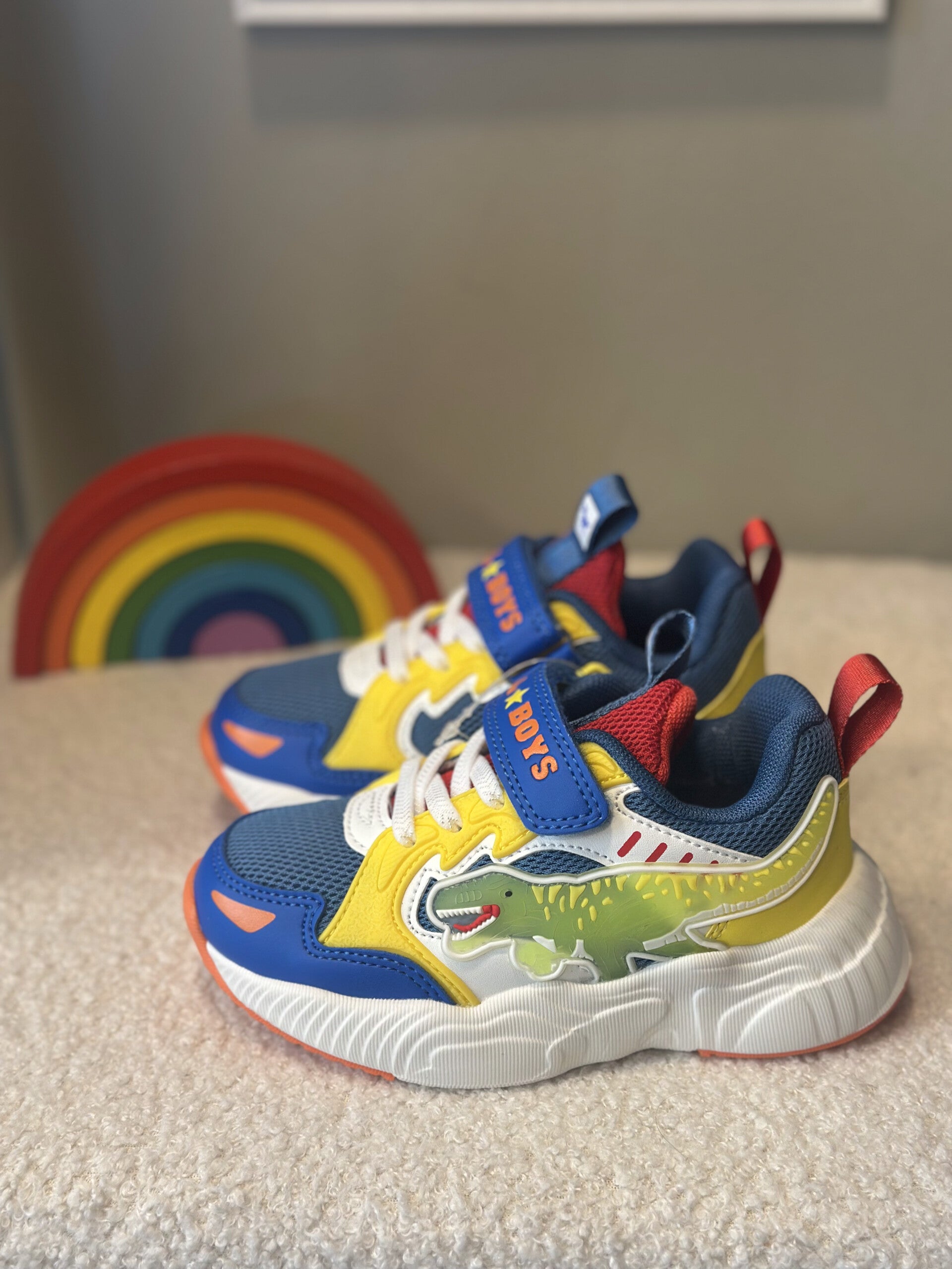 Sneakers Dinosauro e Luci "BULL BOYS"