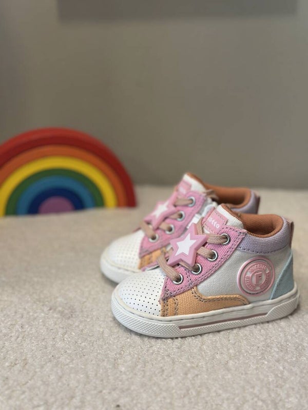 Sneakers multicolor e star "FALCOTTO"