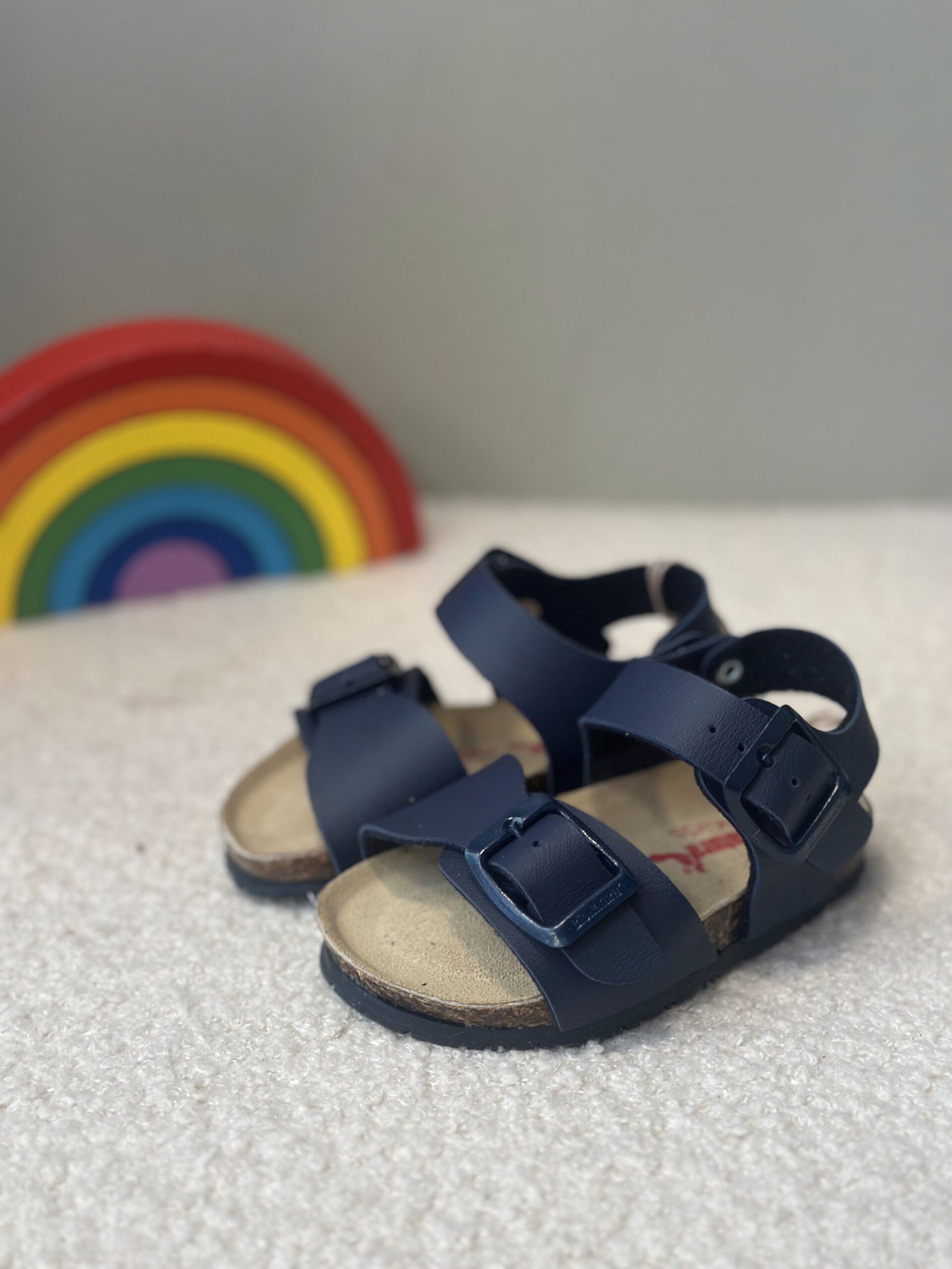 Sandaletto Blu "BIONATURA"