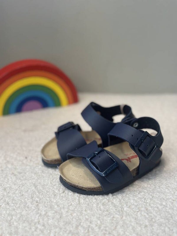 Sandaletto Blu "BIONATURA"