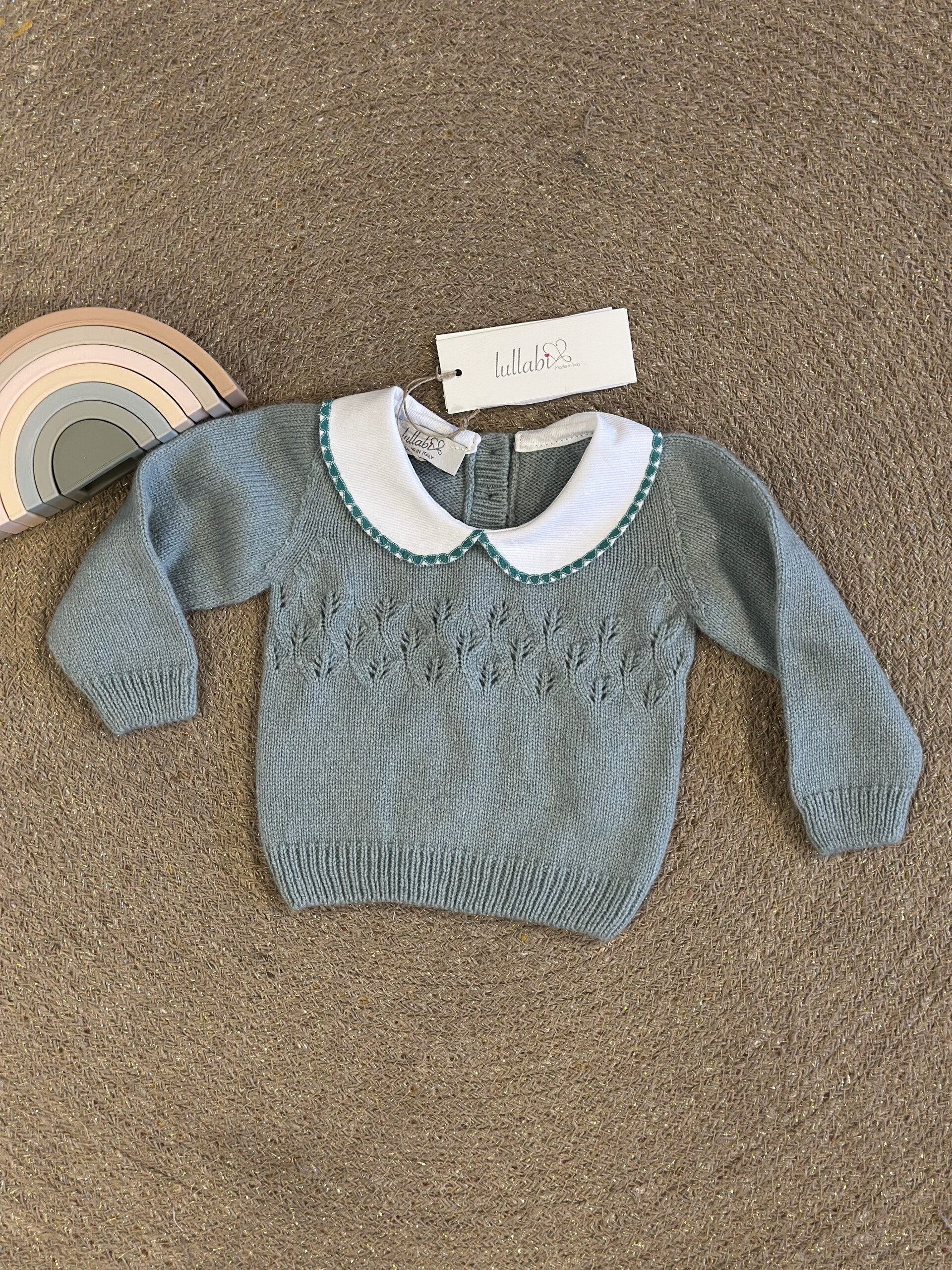 Maglioncino Con Colletto "LULLABI"