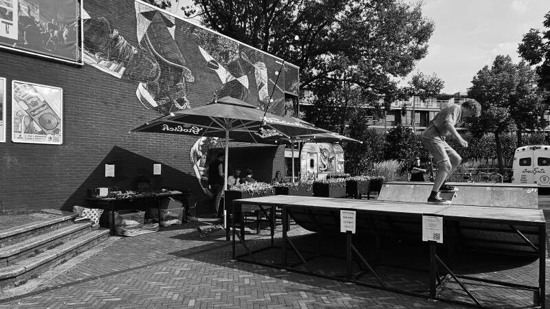 miniramp summer jam bij Astrant uu projects