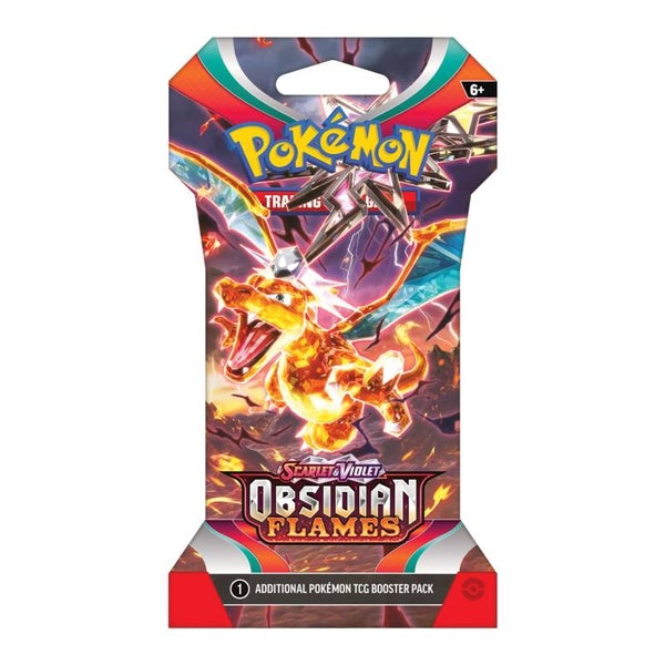 Obsidian Flames - Sleeved Booster - EN