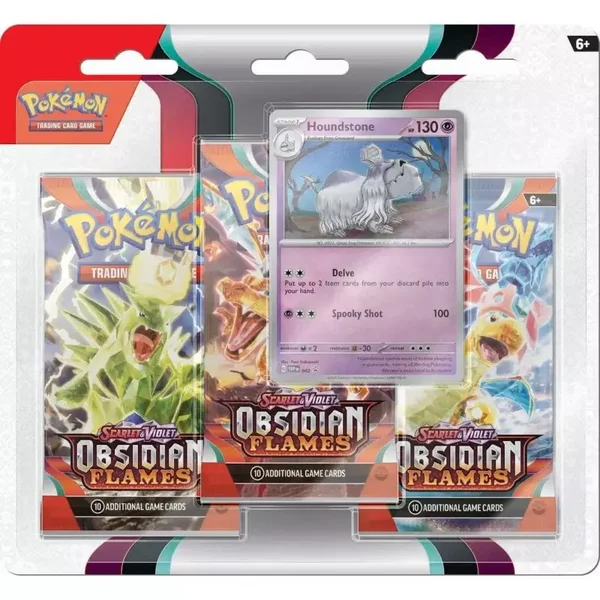 Obsidian Flames - "Eevee" 3 Pack Booster Blister (EN)