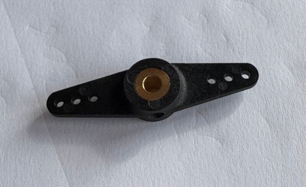 Styrarm dubbel 4mm axel