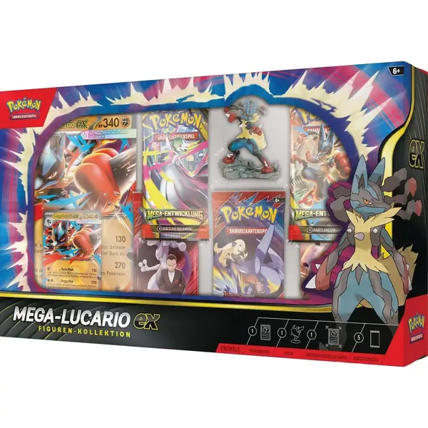 Mega Lucario-Ex Figuren Kollektion DE