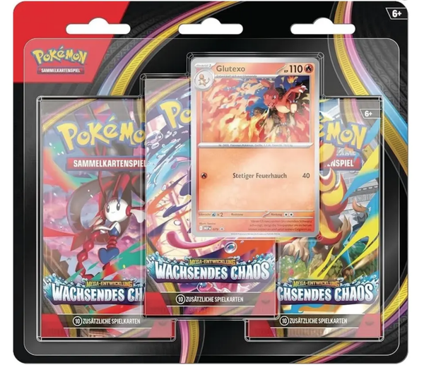 ME04 Wachsendes Chaos 3er Blister "Glutexo" DE