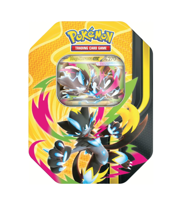 Mega Kräfte Tin Box "Mega-Zeraora-EX" DE