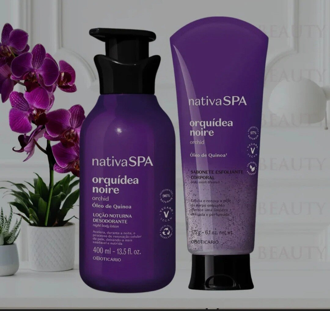 Coffret Orchidée noire