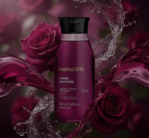 Savon liquide Roses secrète 200ml