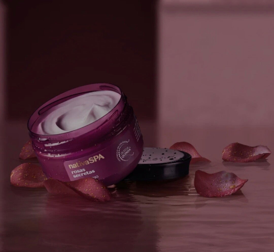 Crème hydratante et huile Roses secrète 175g