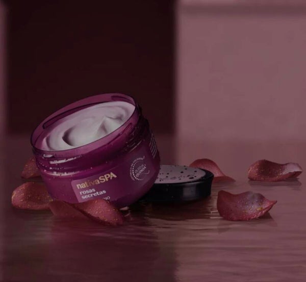 Crème hydratante et huile Roses secrète 175g