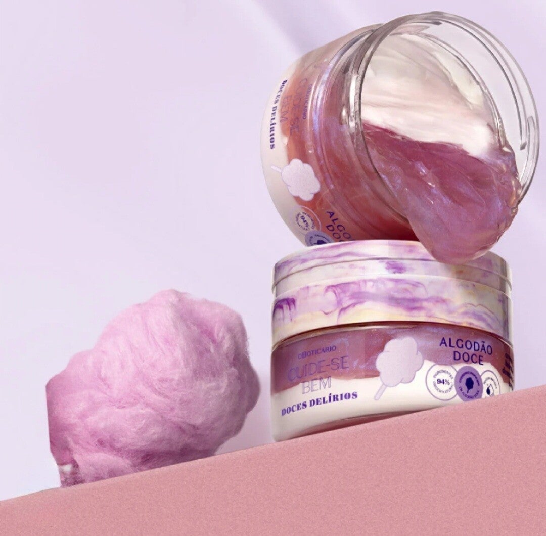 Crème duo corps hydratante Barbe à papa 200g