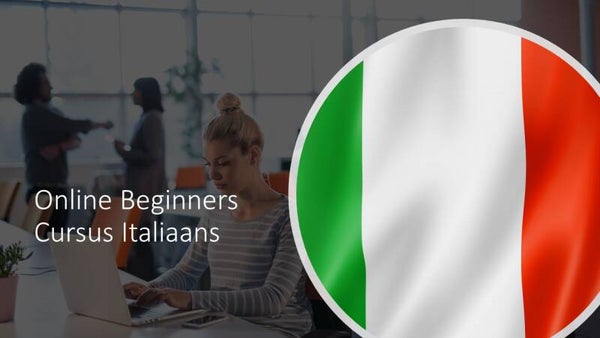 Online Beginners Cursus Italiaans