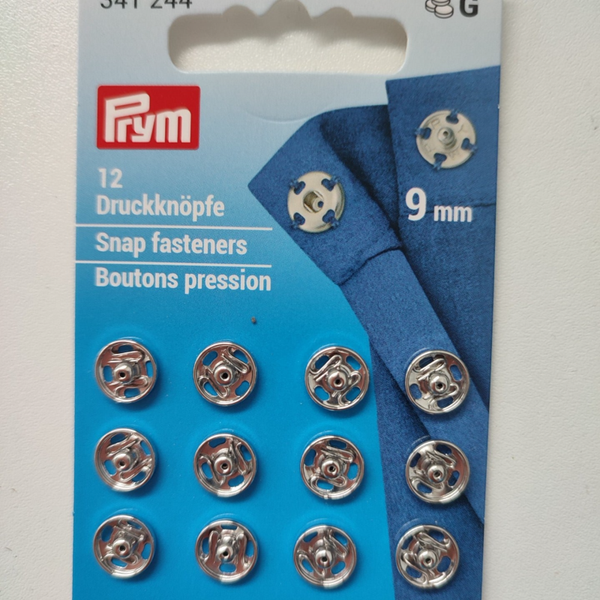 Prym aannaai drukknopen 9mm