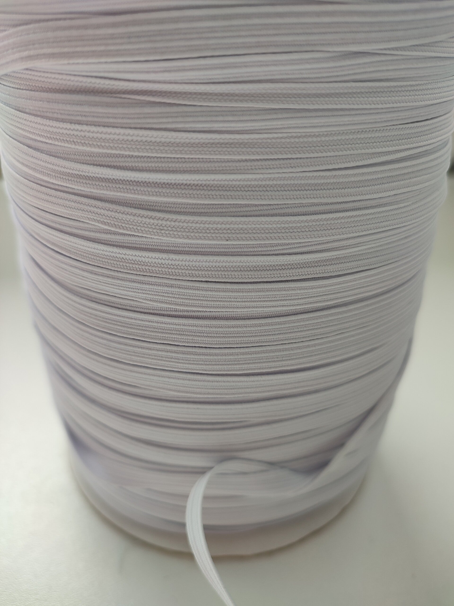 Elastiek 6mm wit