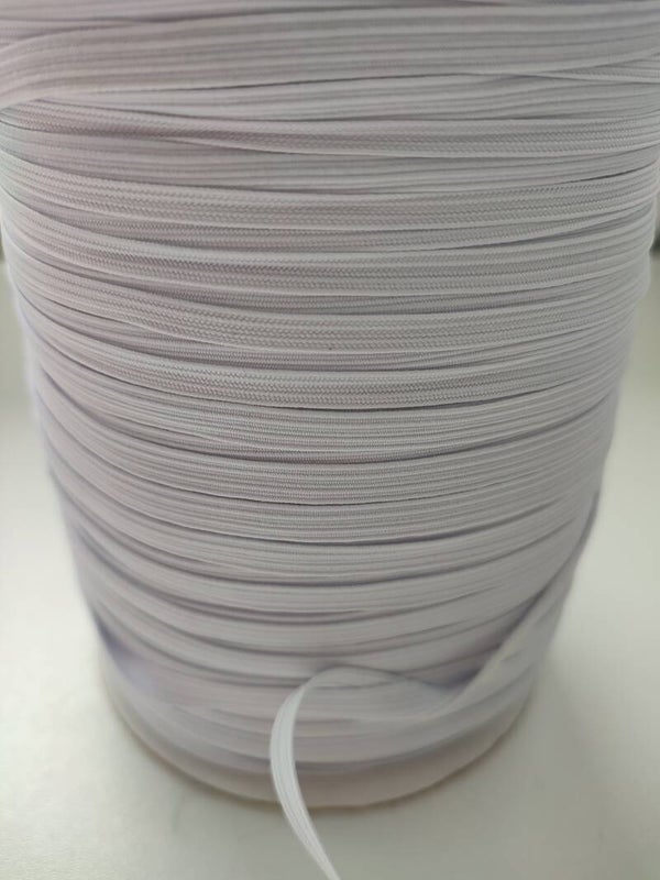 Elastiek 6mm wit