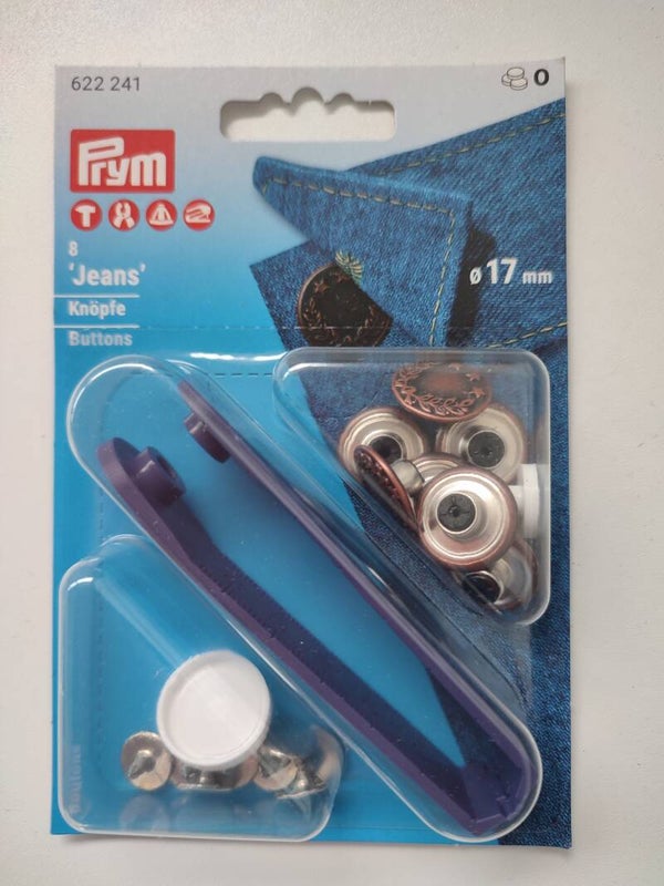 Prym Jeans knopen