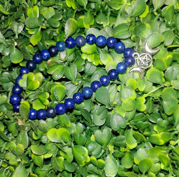 Bracelet en pierres de Lapis Lazuli - 6mm