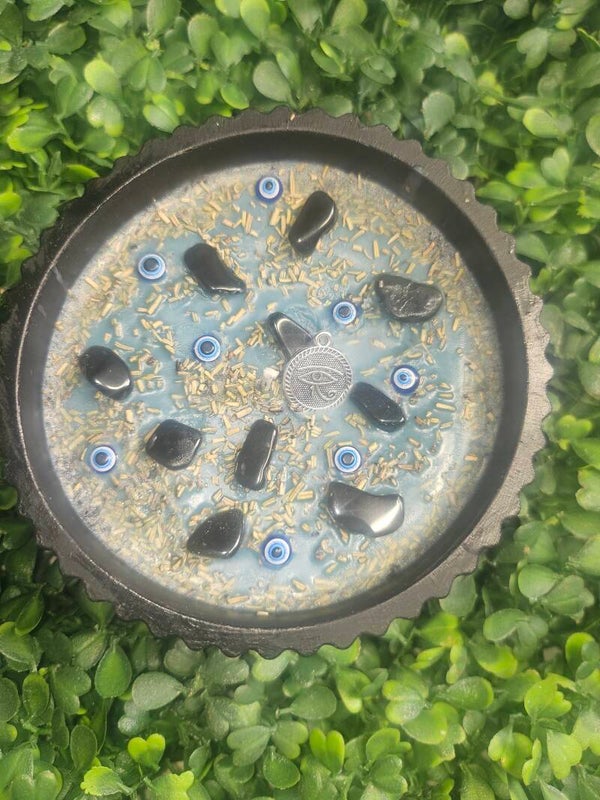 Bougie rituel Mauvais œil consacrée