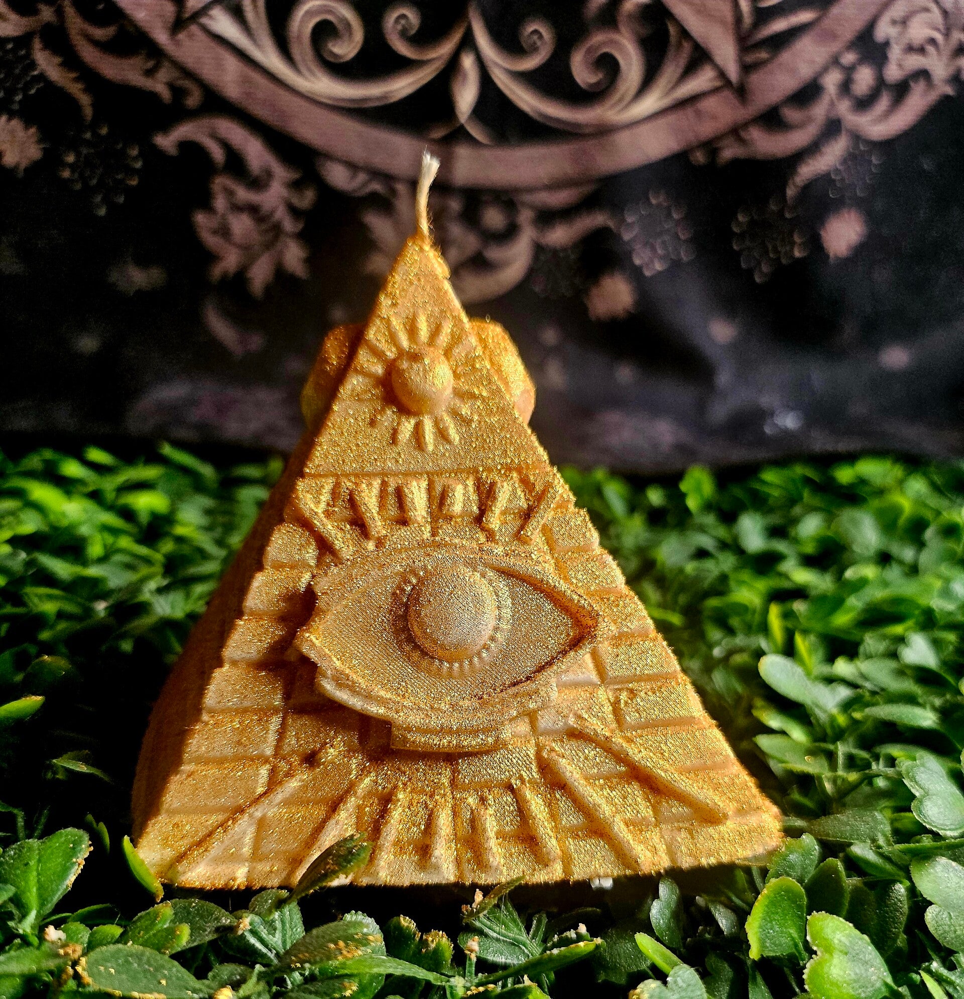 Bougie Pyramide Œil d’Horus