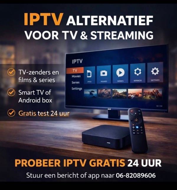 Kies jouw IPTV pakket