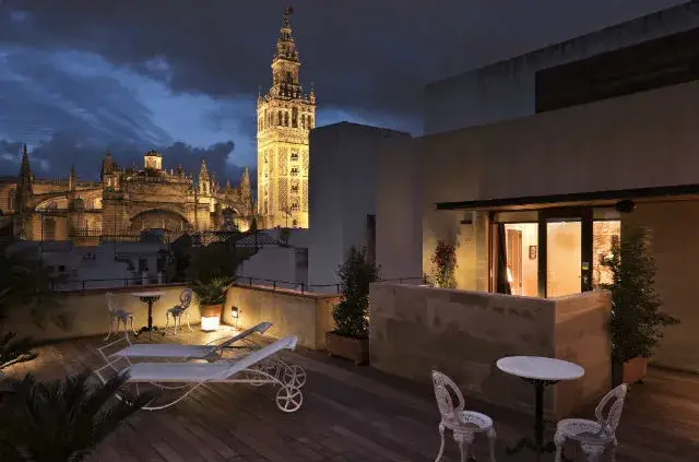 Camera con vista sulla Giralda dall’Hotel Casa 1800 Sevilla