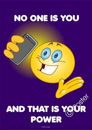 Poster 'No one is you' A3