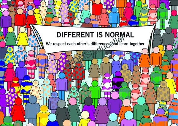 Poster: Different Is Normal