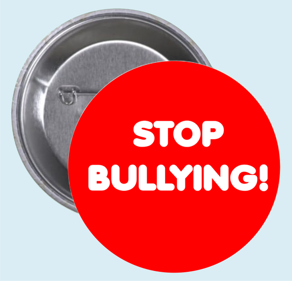 Badge 'Stop bullying!'