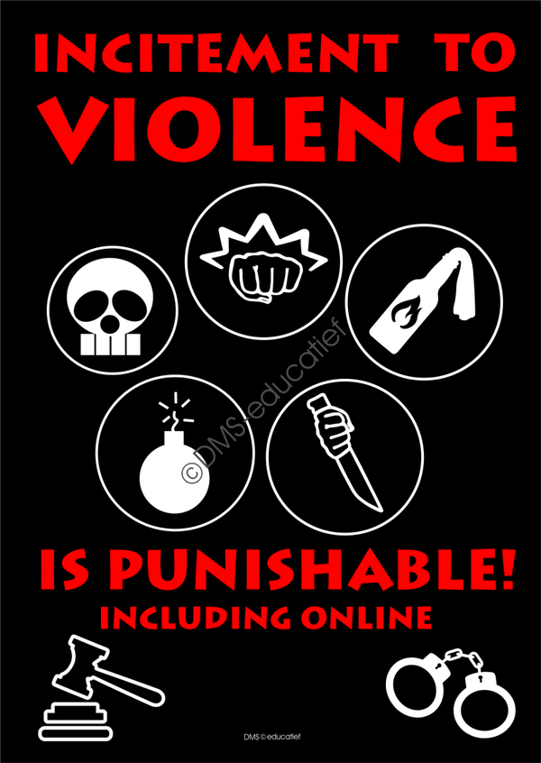 Poster 'Violence' A3